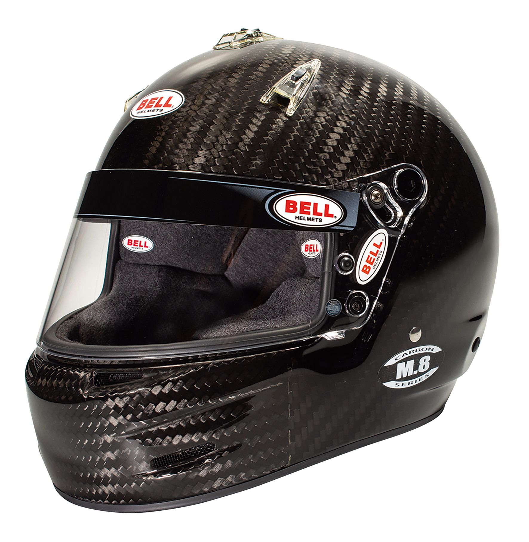 bELL M8 CARBON HELMET SIDE VIEW