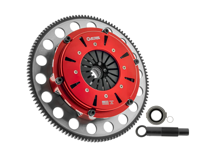 Action Clutch 7.25in Twin Disc Race Kit for Mazda MazdaSPEED3 2007-2013 2.3L DOHC (MZR L3-VDT) Turbo Includes Chromoly Flywheel