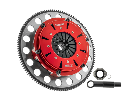 Action Clutch 7.25in Twin Disc Race Kit for Mazda MazdaSPEED3 2007-2013 2.3L DOHC (MZR L3-VDT) Turbo Includes Chromoly Flywheel