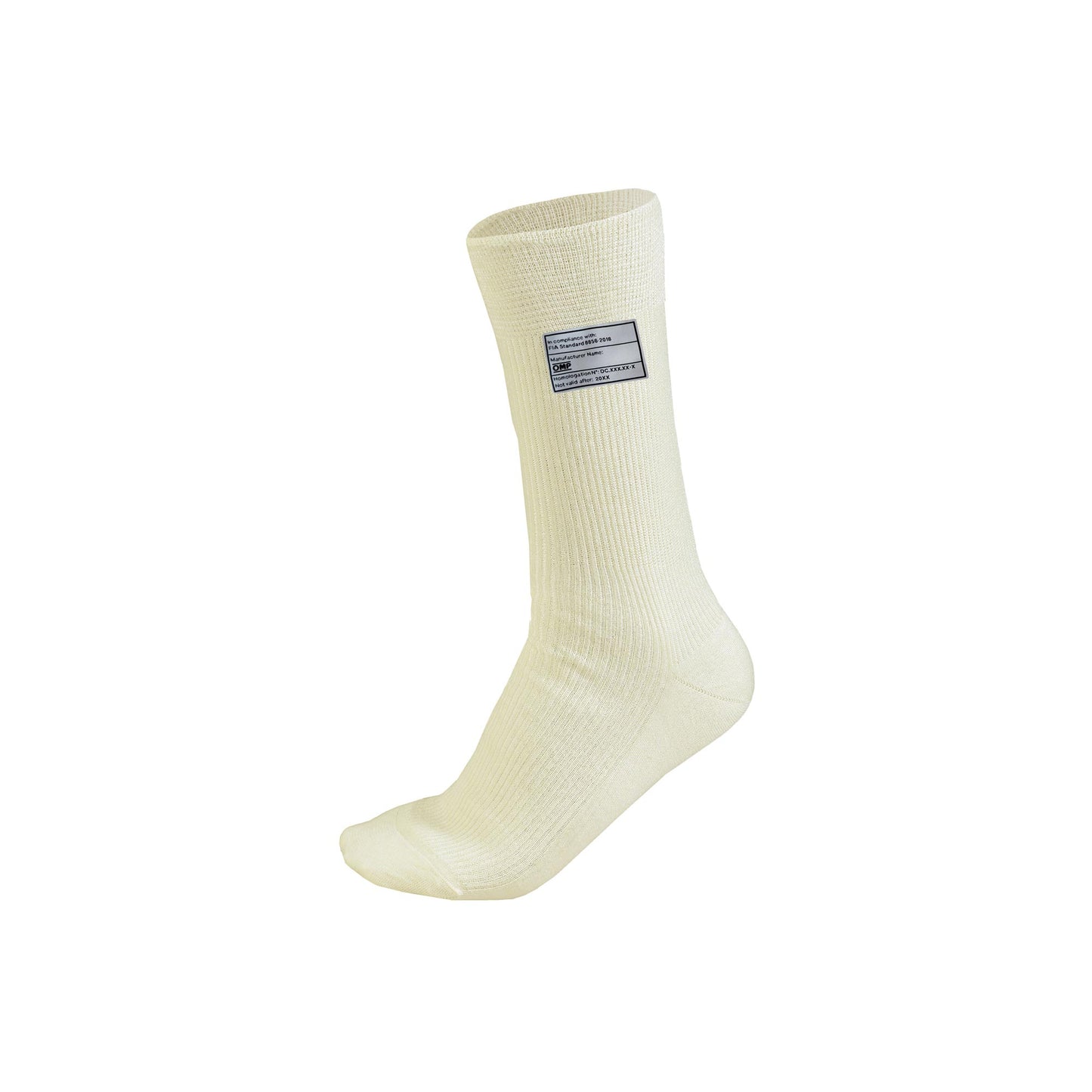 NOMEX SOCKS FIA 8856-2018 IE0-0762-A01 white