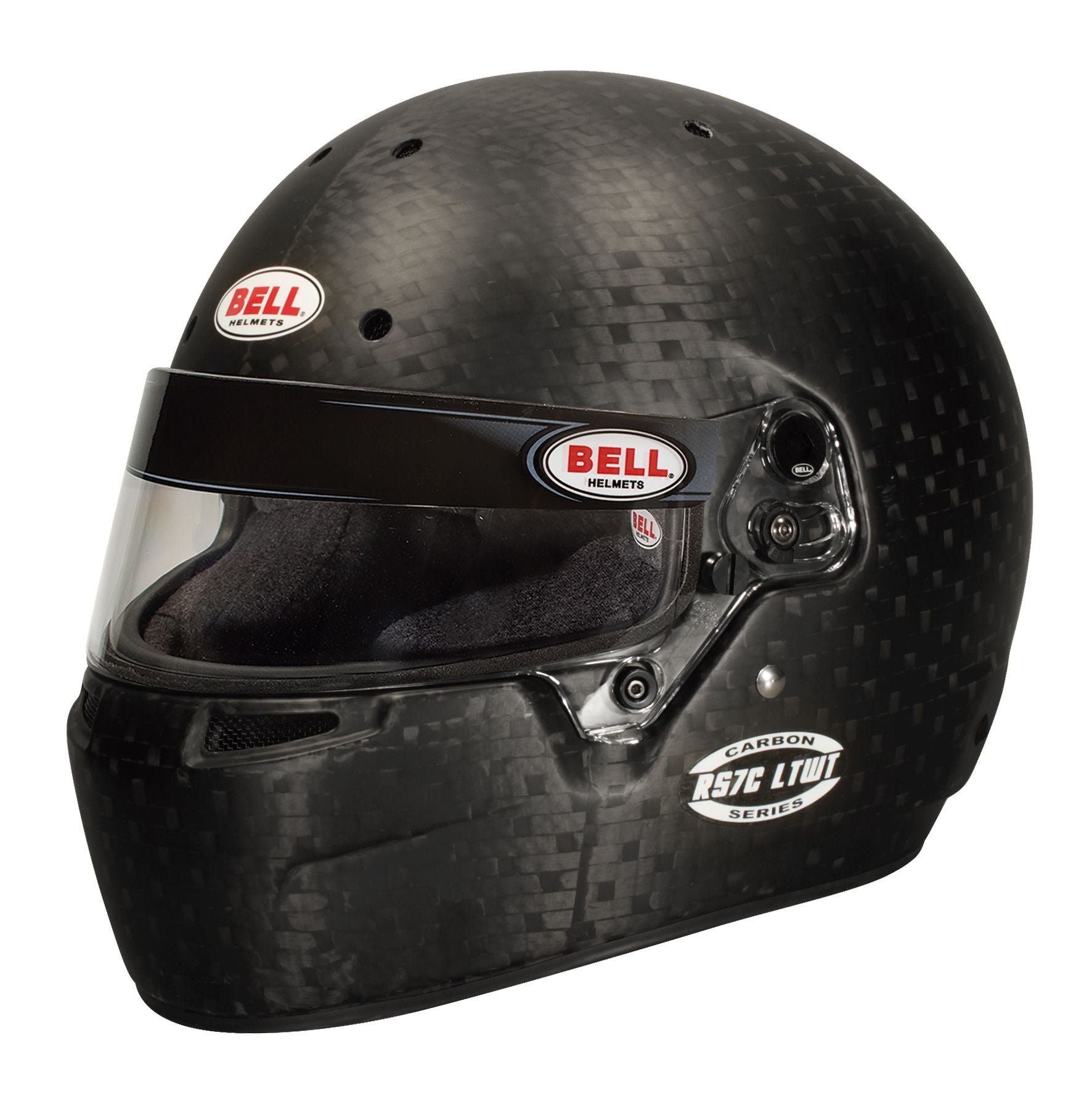 Bell RS7c LTWT lightweight carbon helmet side view